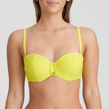 Верх бикини Marie Jo Swim Brigitte без бретелек с мягкими чашечками (1000318) Suncoast