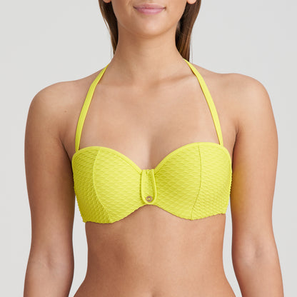 Верх бикини Marie Jo Swim Brigitte без бретелек с мягкими чашечками (1000318) Suncoast