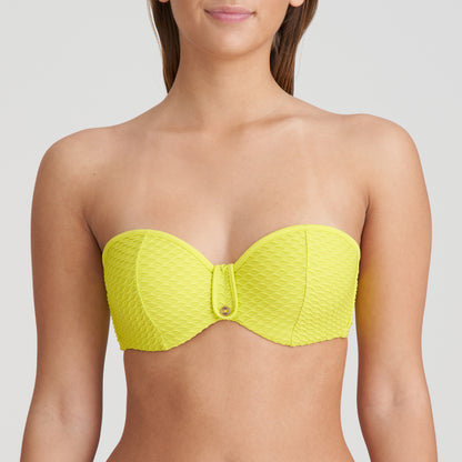 Верх бикини Marie Jo Swim Brigitte без бретелек с мягкими чашечками (1000318) Suncoast