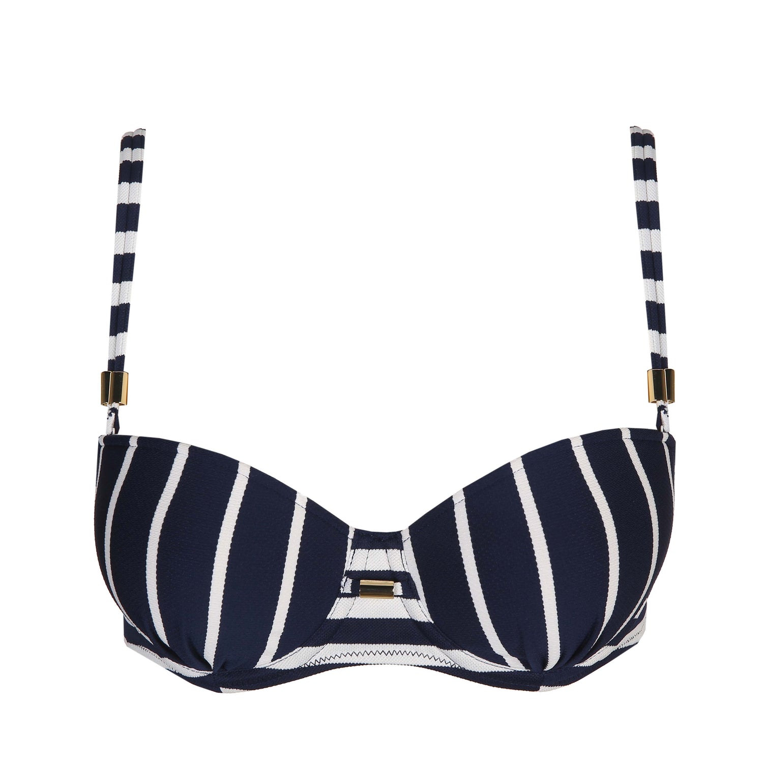 Marie Jo Swim Cadiz Padded Strapless Bikini Top (1005218) Water Blue