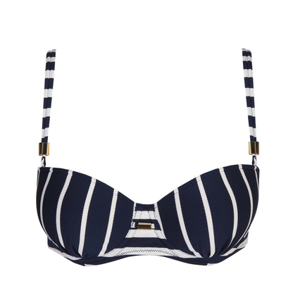 Marie Jo Swim Cadiz Padded Strapless Bikini Top (1005218) Water Blue