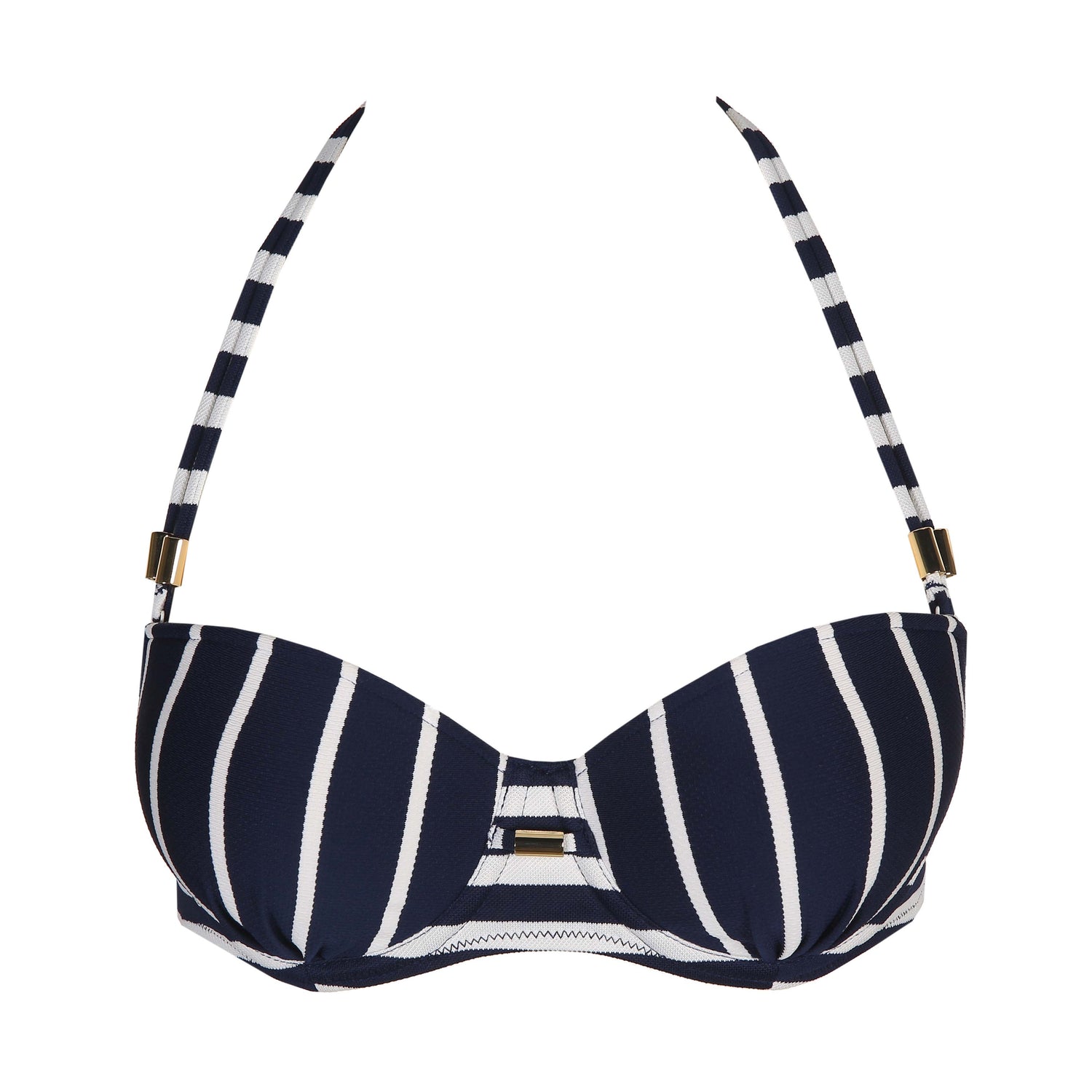 Marie Jo Swim Cadiz Padded Strapless Bikini Top (1005218) Water Blue