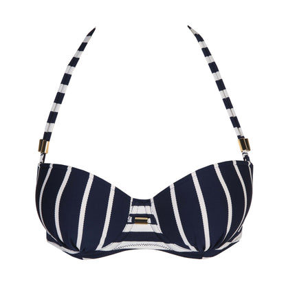 Marie Jo Swim Cadiz Padded Strapless Bikini Top (1005218) Water Blue