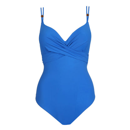 Marie Jo Swim Flidais Уплотненный купальник с глубоким вырезом (1007236) Mistral Синий