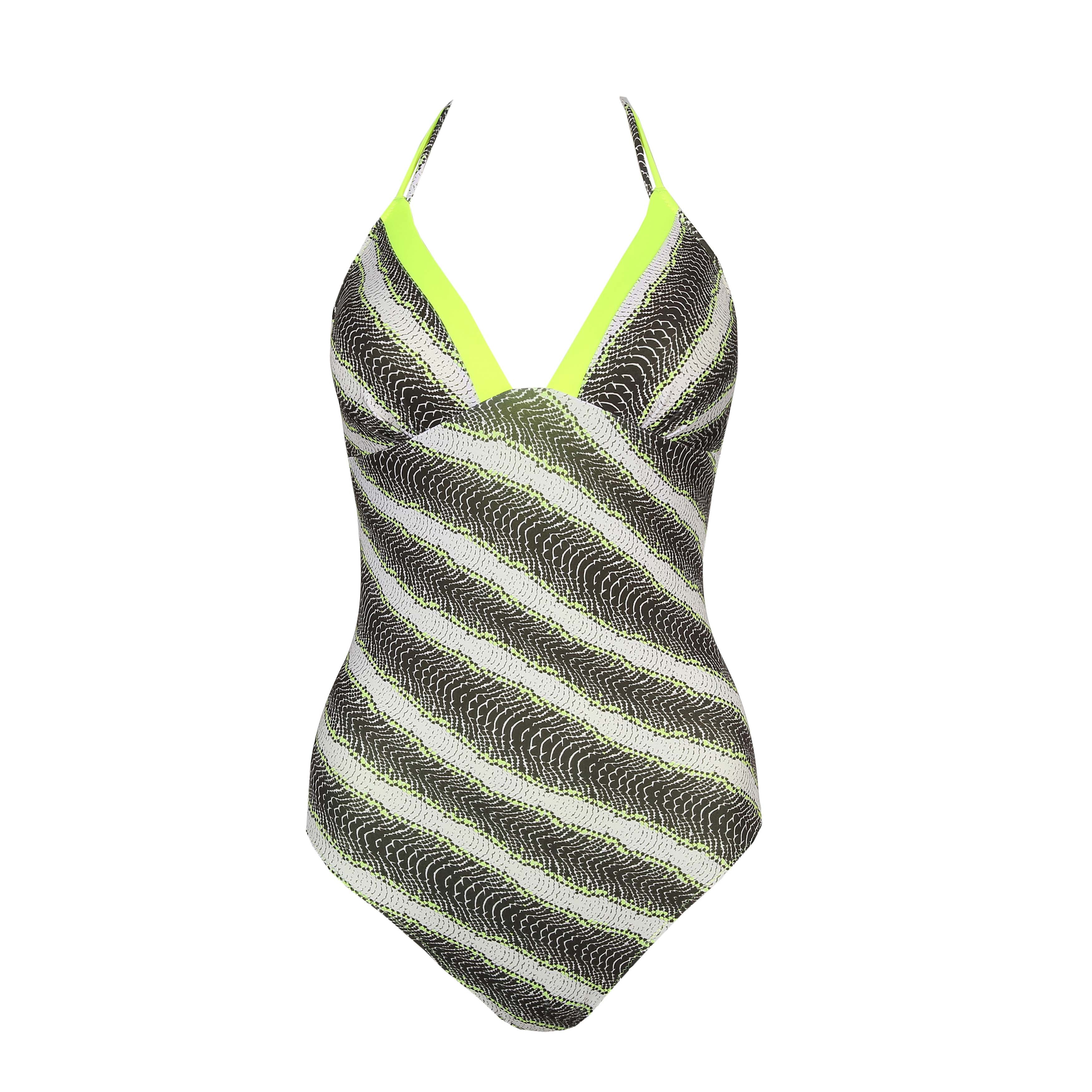 Marie Jo Swim Murcia Swimsuit Halter (1005132) Yellow Flash