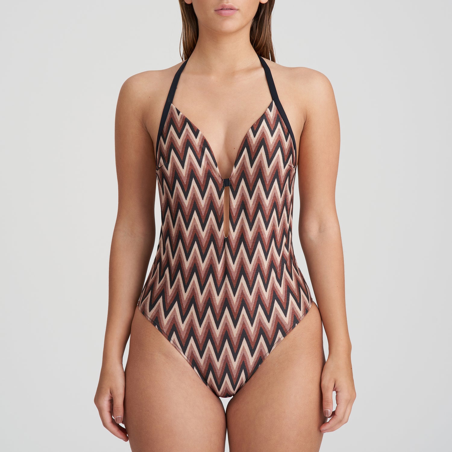 Marie Jo Swim Su Ana Plunge Swimsuit Wireless (1007031) Miramar