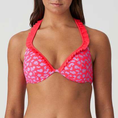 Marie Jo Swim La Gomera Push Up Triangle Bikini Top (1005814) Deep Sea Coral