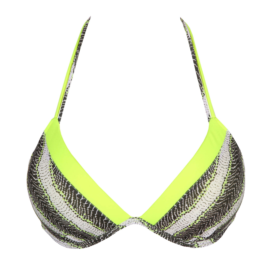 Marie Jo Swim Murcia Push Up Triangle Bikini Top (1005114) Yellow Flash