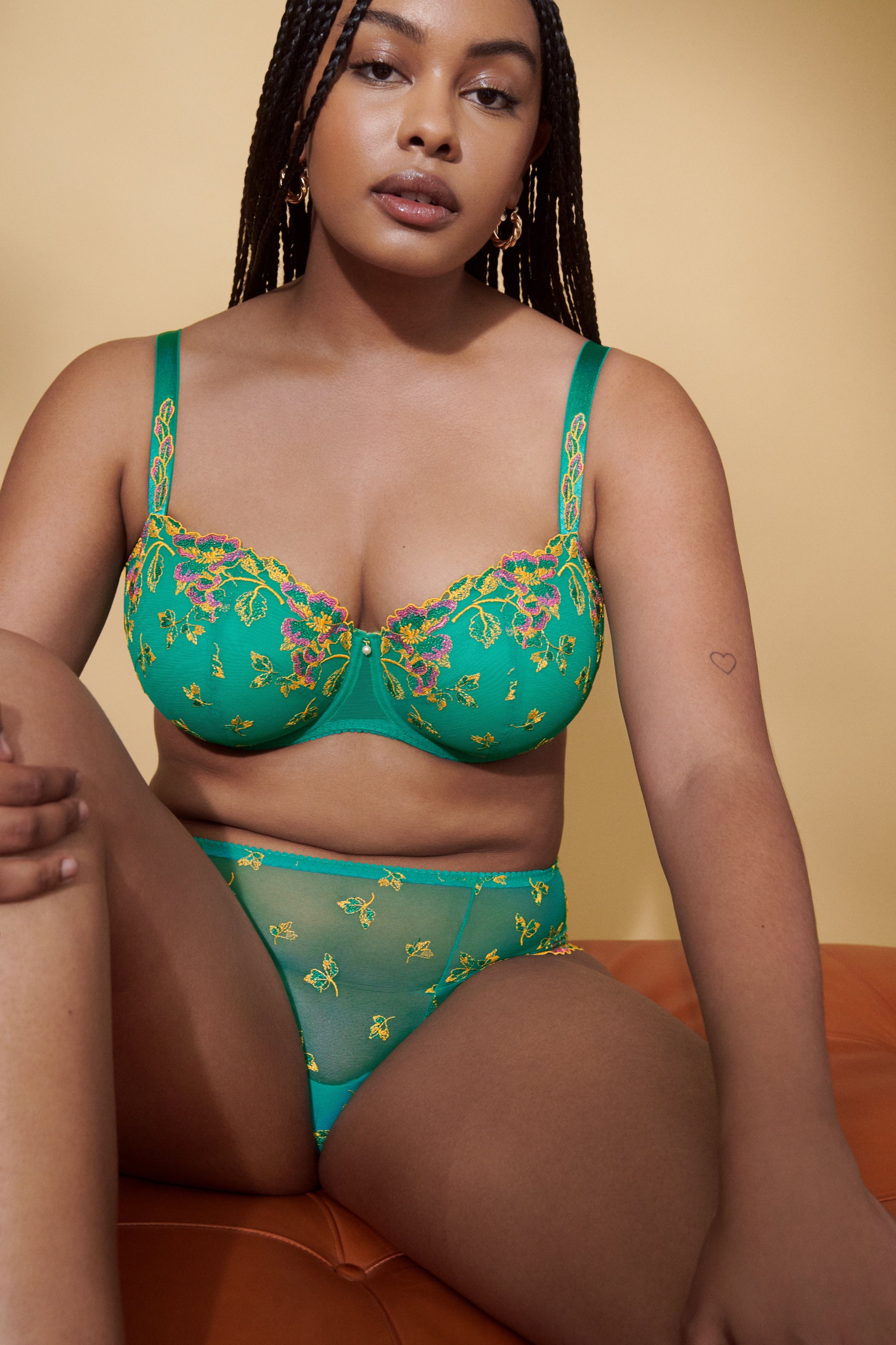 Primadonna Lenca Padded Balcony Bra (0263462) Sunny Teal