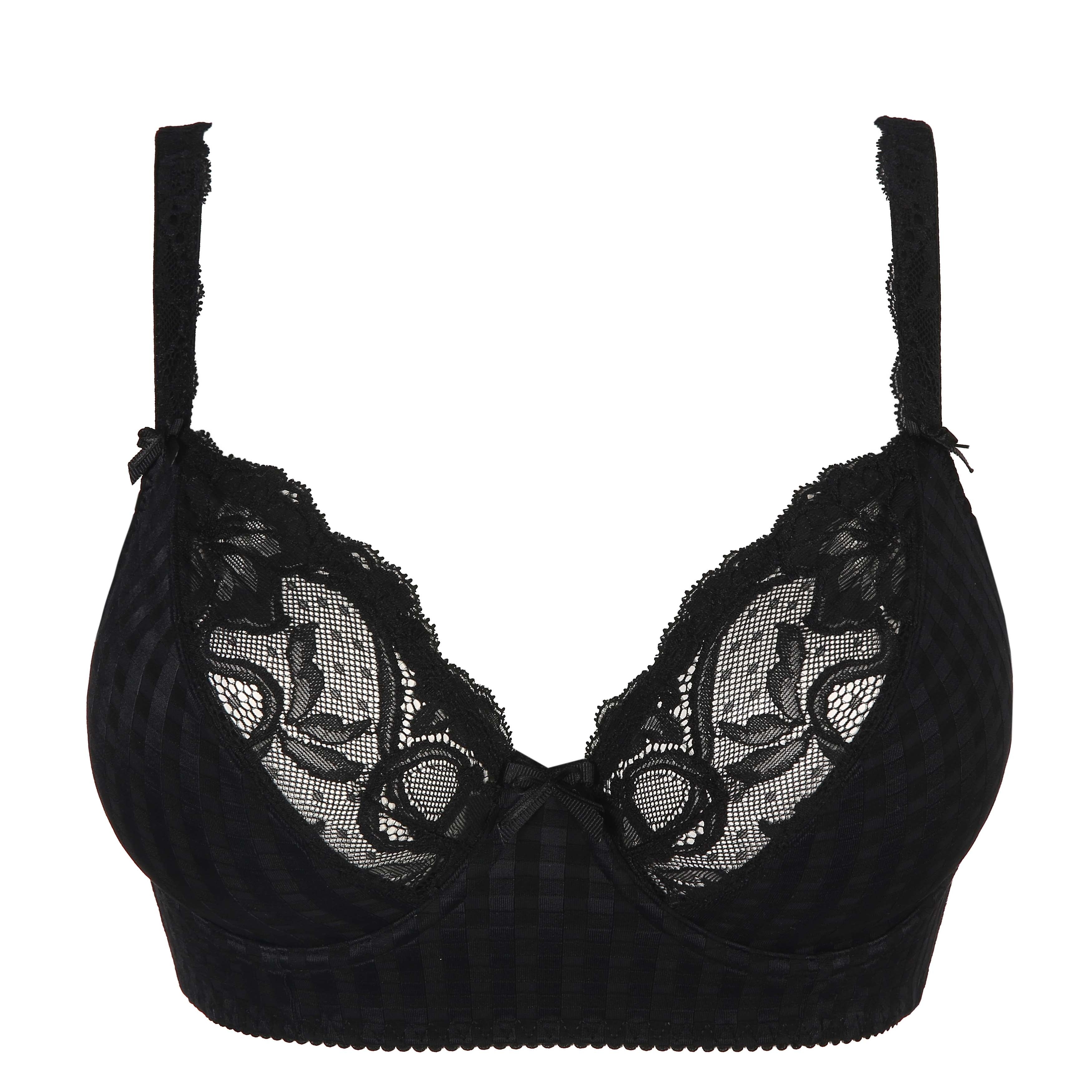 Primadonna Madison Plunge Bra Longline (0262126) Black