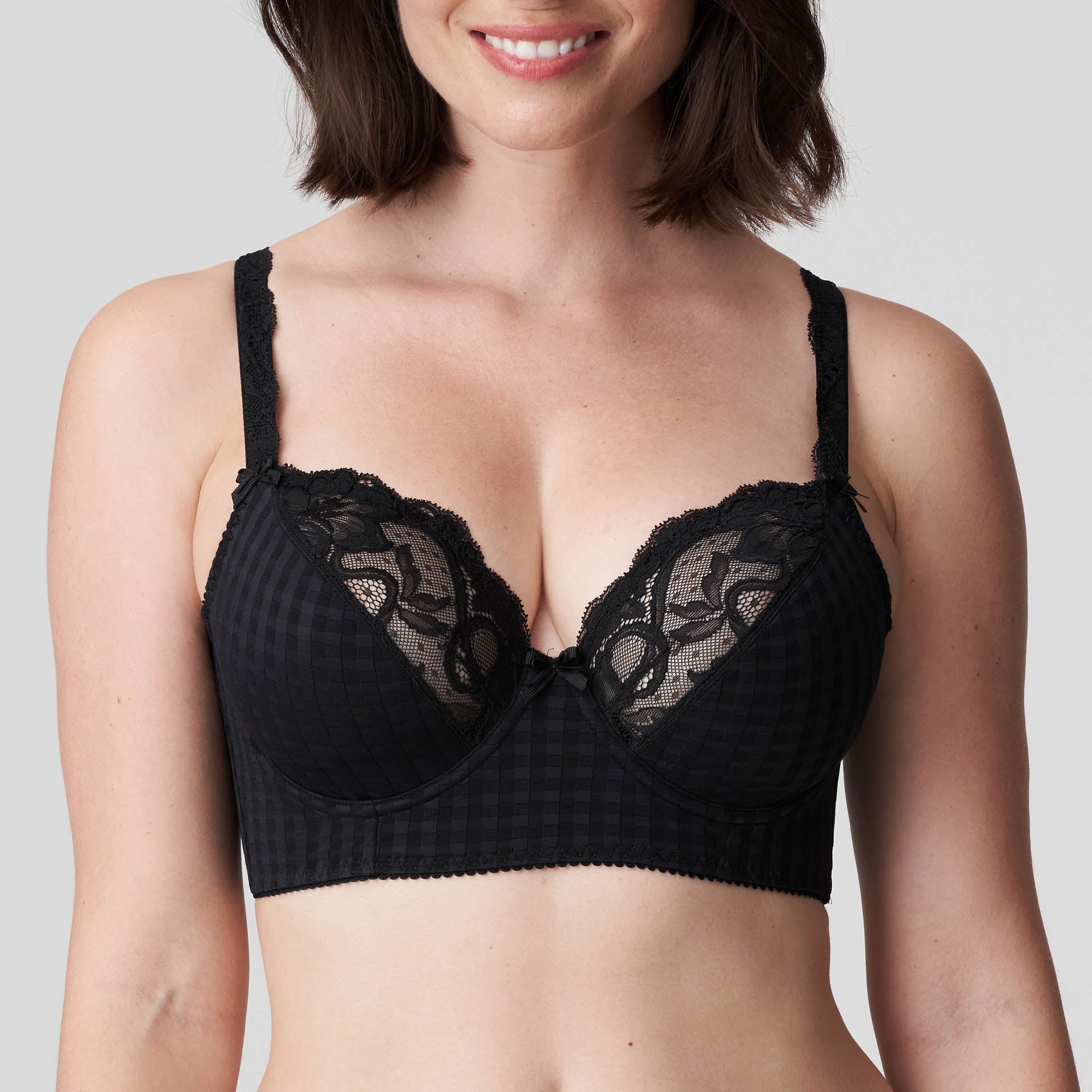 Primadonna Madison Plunge Bra Longline (0262126) Black