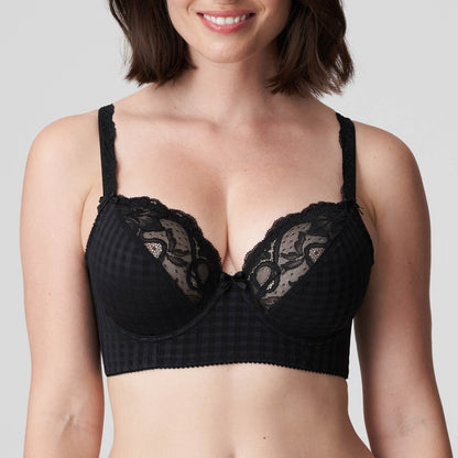 Primadonna Madison Plunge Bra Longline (0262126) Black
