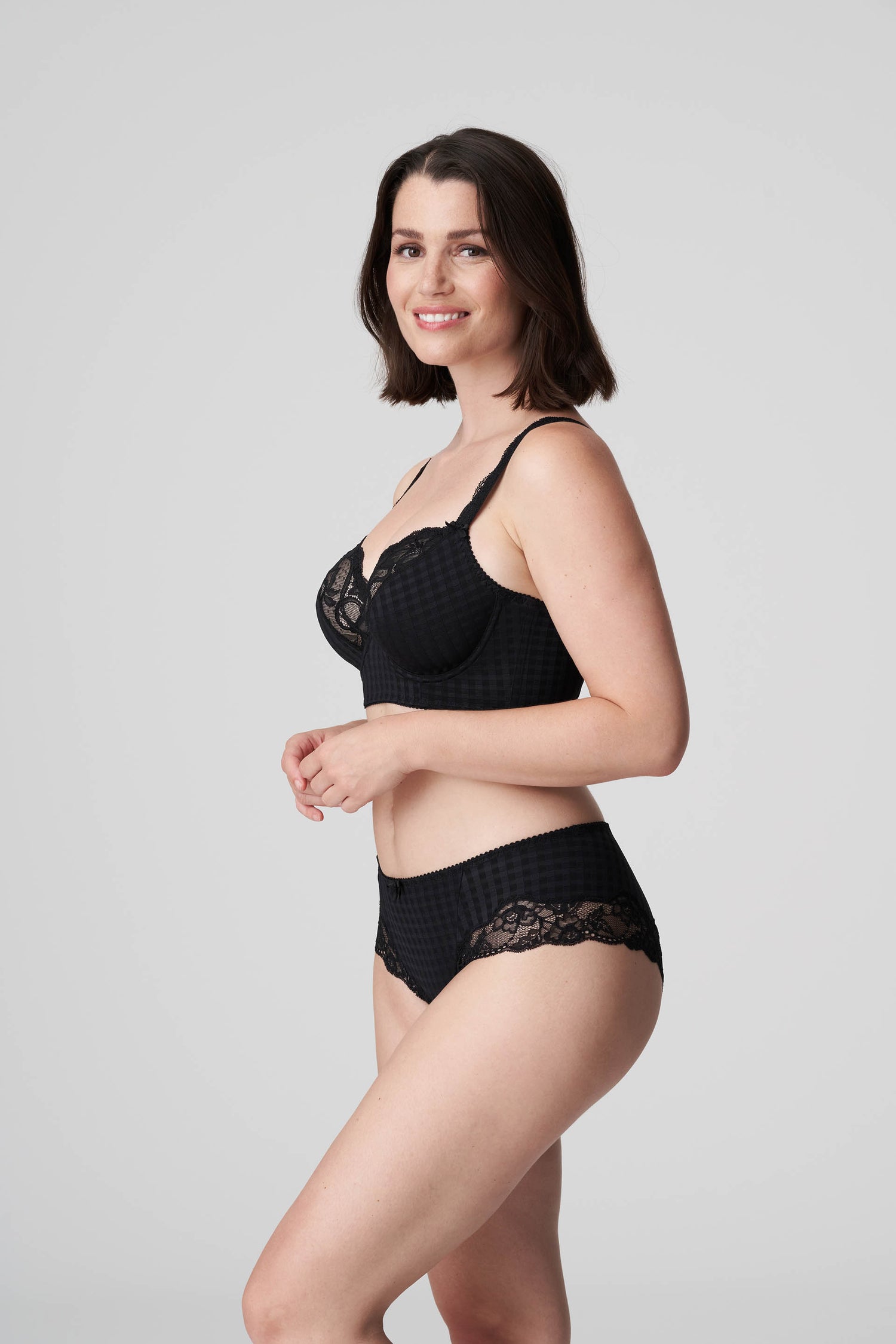 Primadonna Madison Plunge Bra Longline (0262126) Black