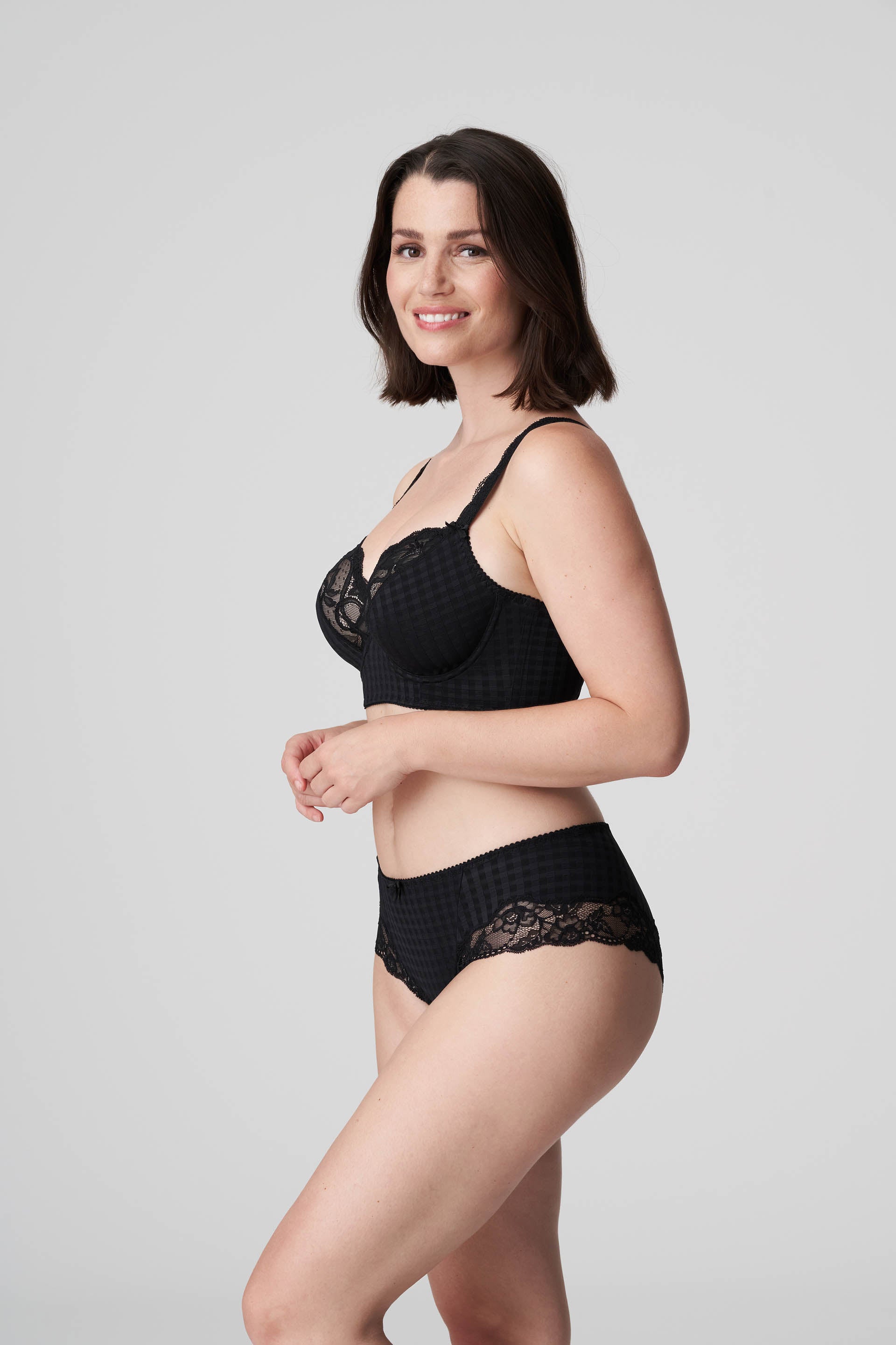 Primadonna Madison Plunge Bra Longline (0262126) Black