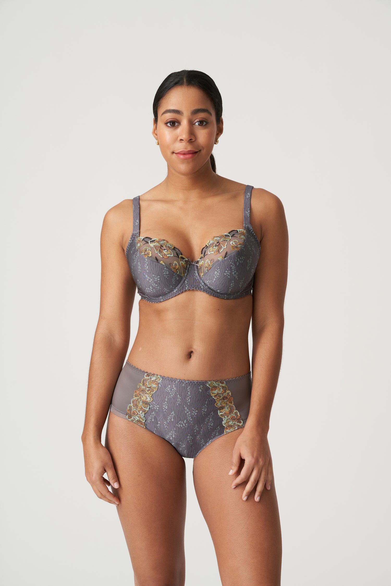 Primadonna Sevas Balcony Bra Tulip Seam (0163284) Kitten Grey