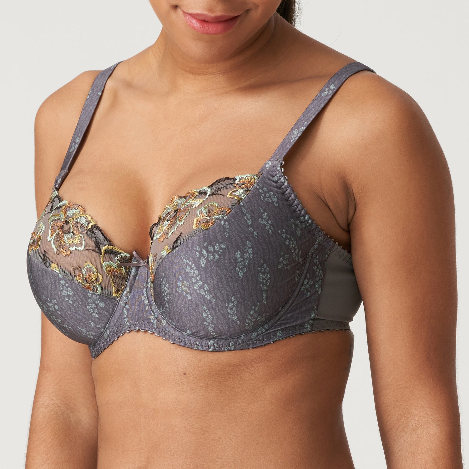 Primadonna Sevas Balcony Bra Tulip Seam (0163284) Kitten Grey