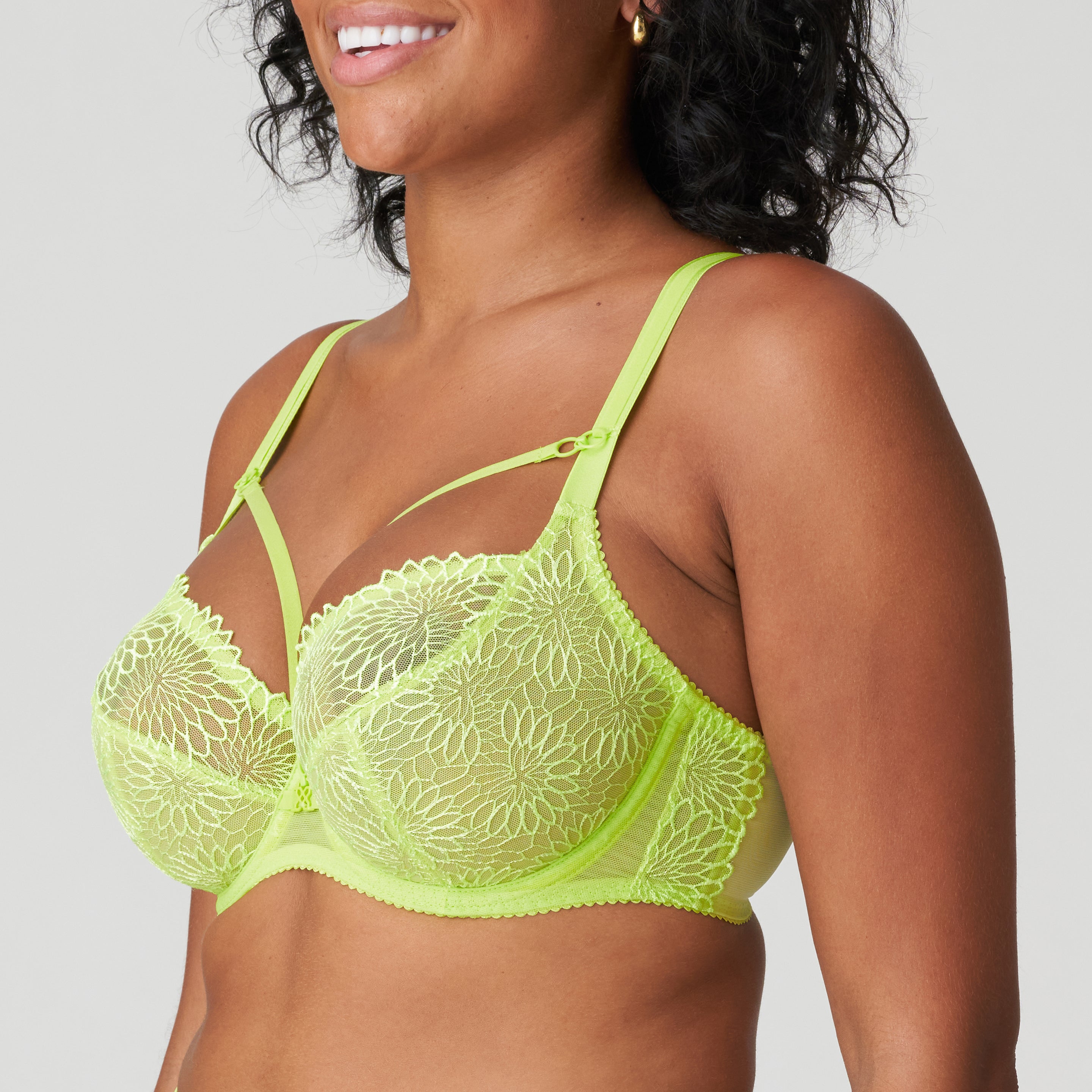 Primadonna Sophora Balcony Bra Tulip Seam (0163185) Lime Crush
