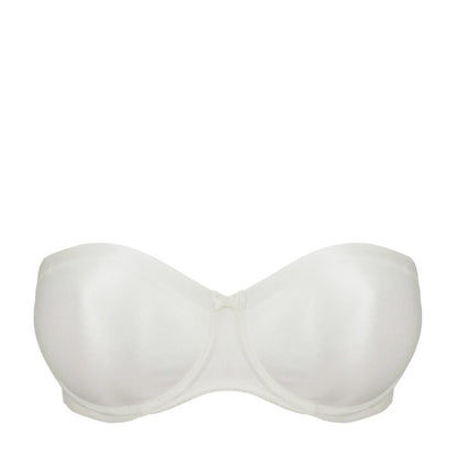 Primadonna Satin Strapless Non Padded (0161331) Natural