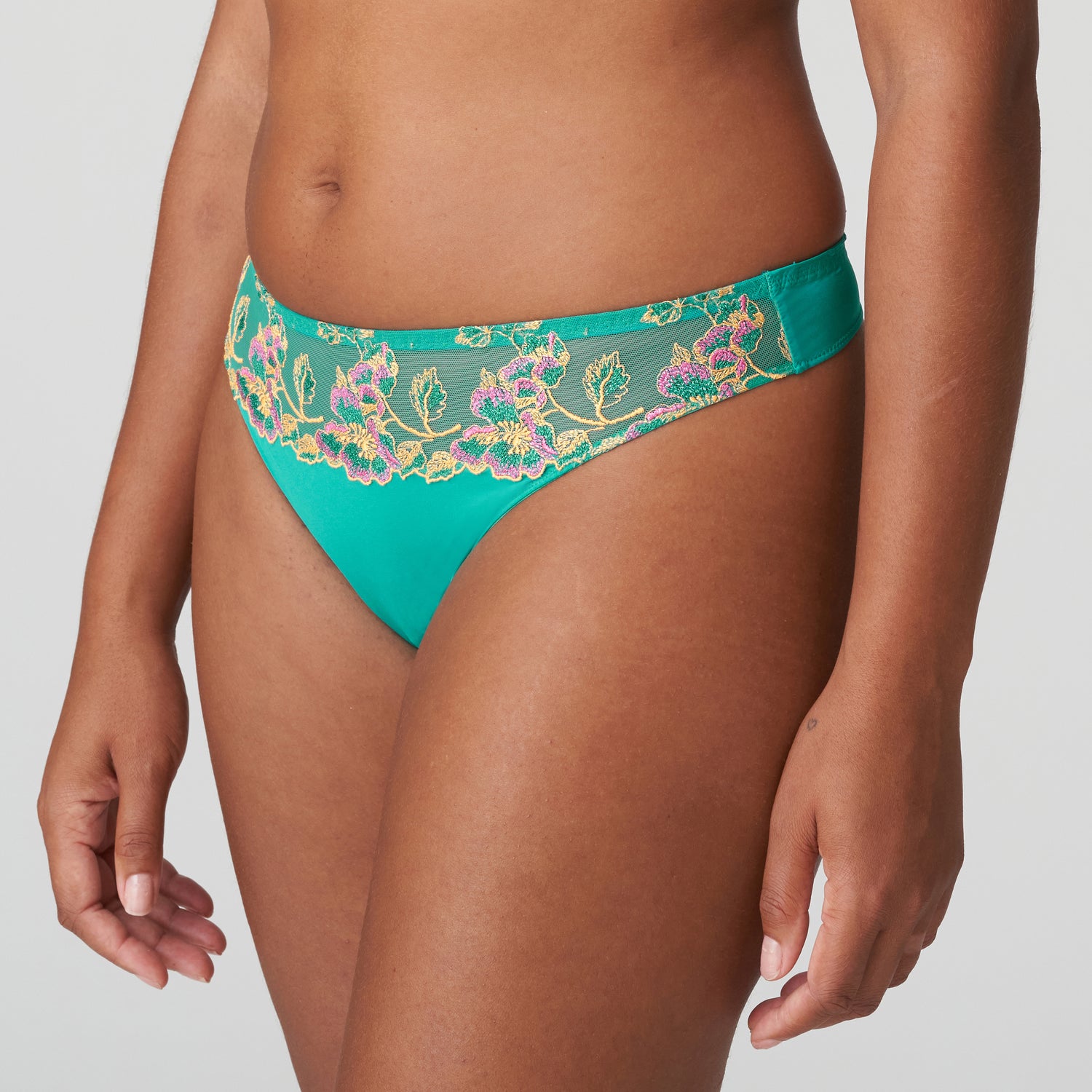 Primadonna Lenca Thong (0663460) Sunny Teal