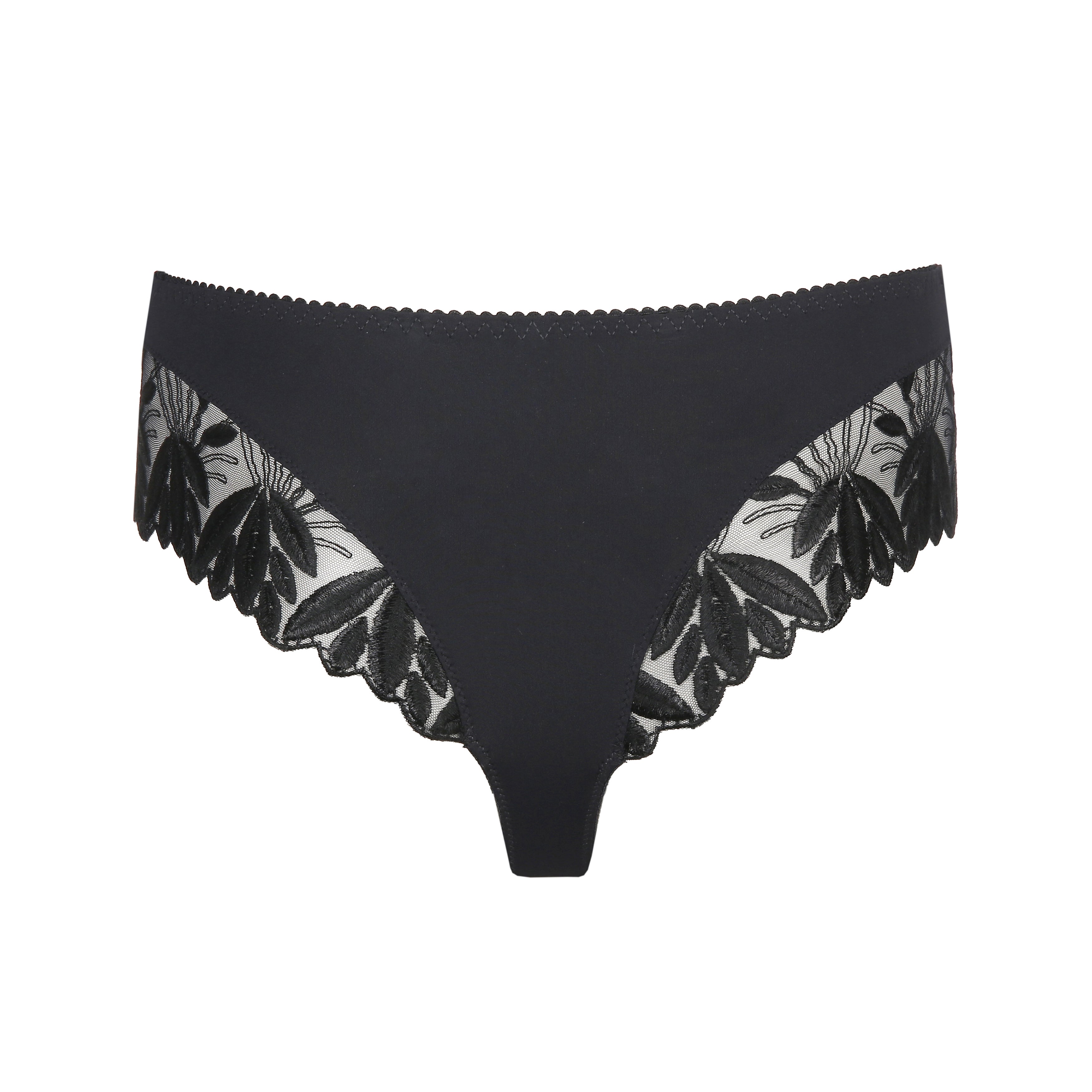 Primadonna Orlando Luxury Thong (0663151) Charcoal