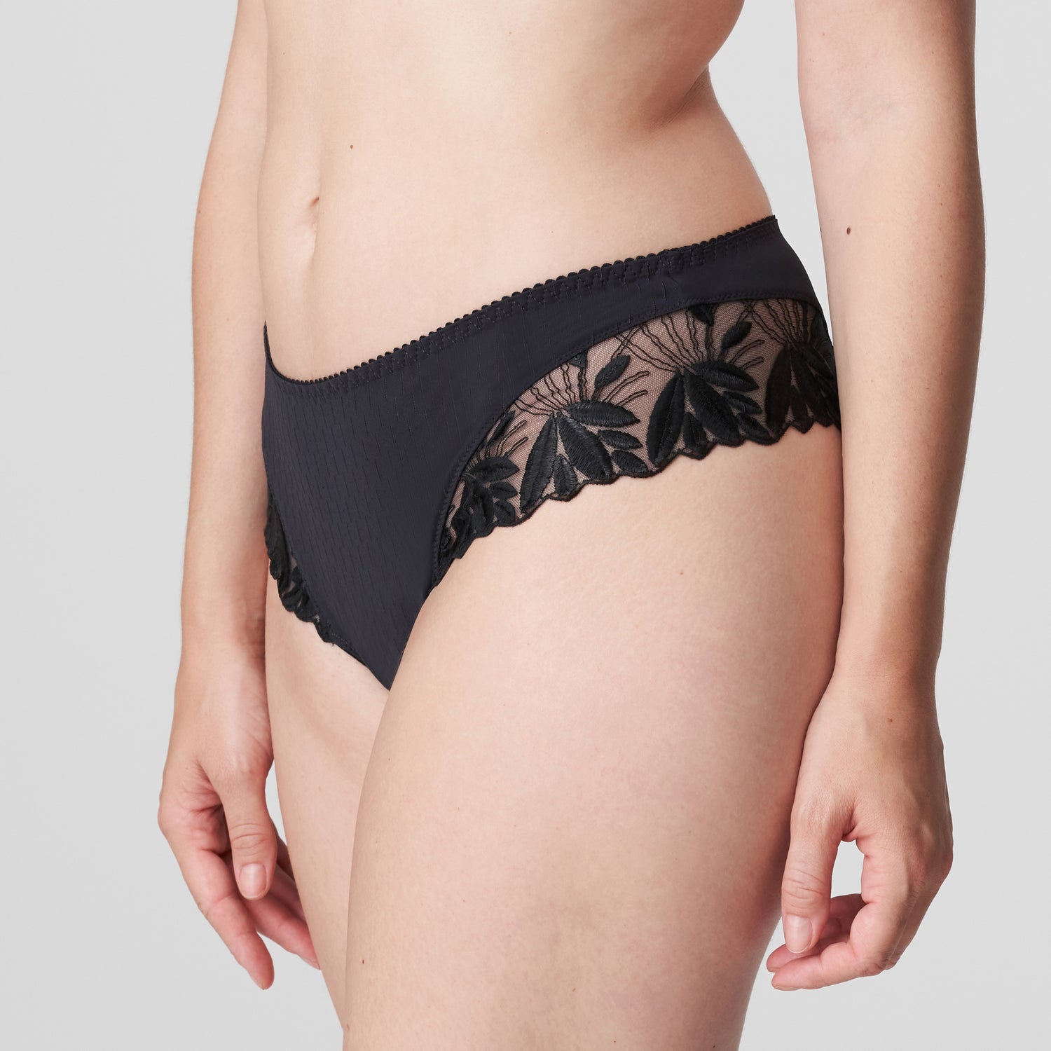 Primadonna Orlando Luxury Thong (0663151) Charcoal