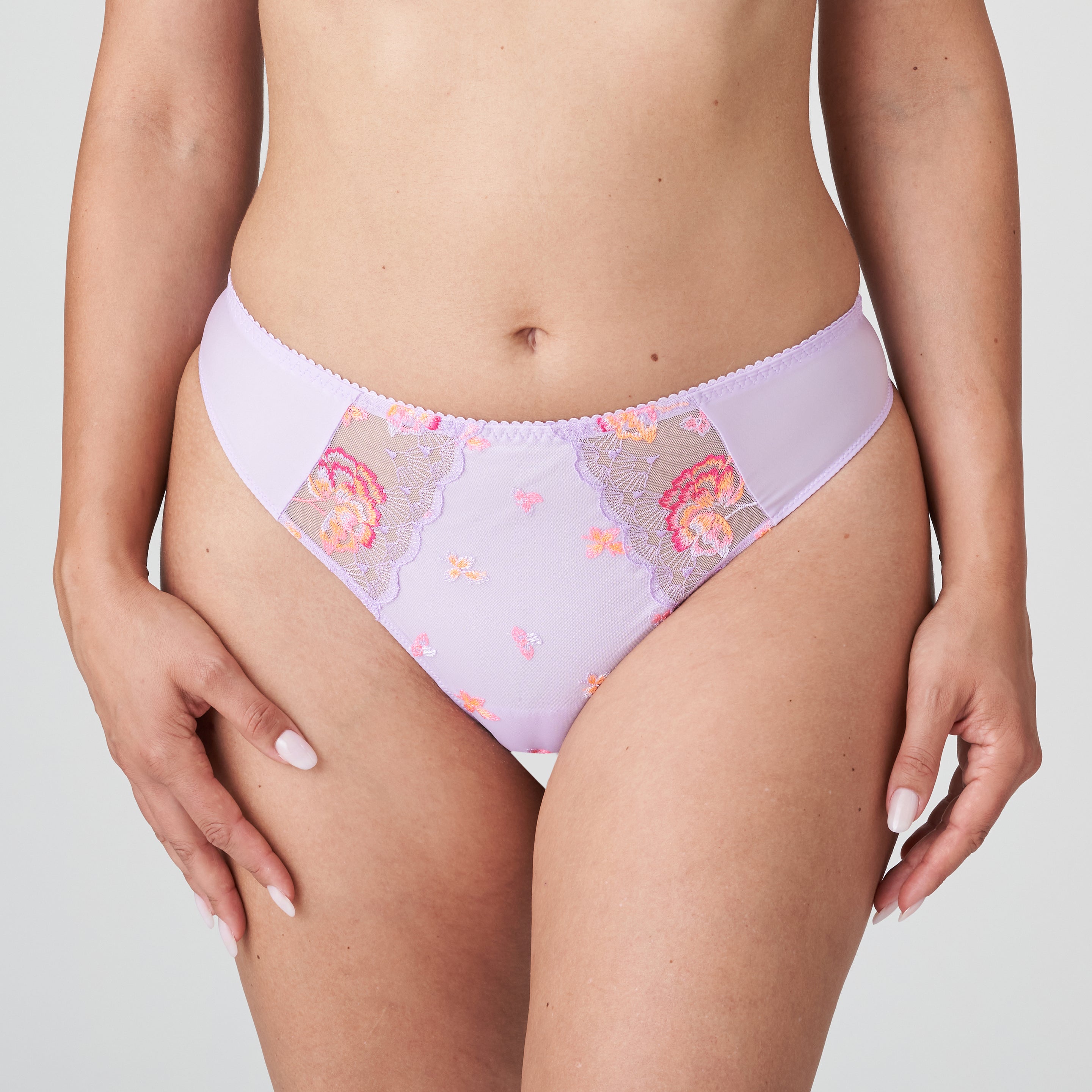 Primadonna Palace Garden Thong (0663210) Pastel Lavender