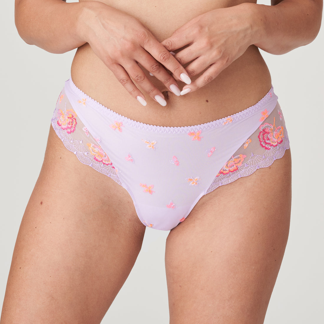 Primadonna Palace Garden Luxury Thong (0663211) Pastel Lavender