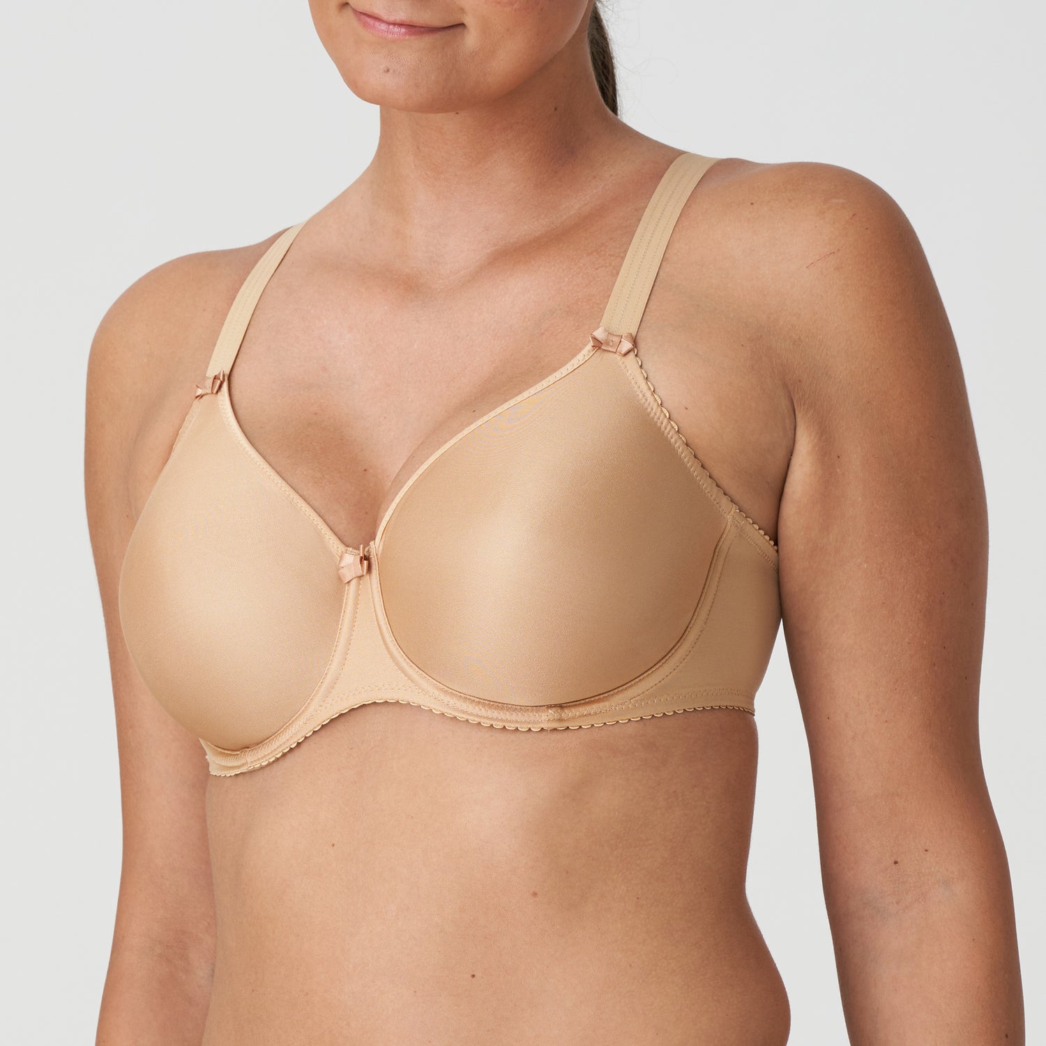 Primadonna Satin Non Padded Full Cup Seamless (0161330) Cognac