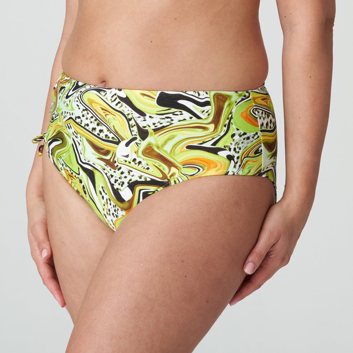 Primadonna Swim Jaguarau Bikini Full Briefs (4011951) Lime Swirl