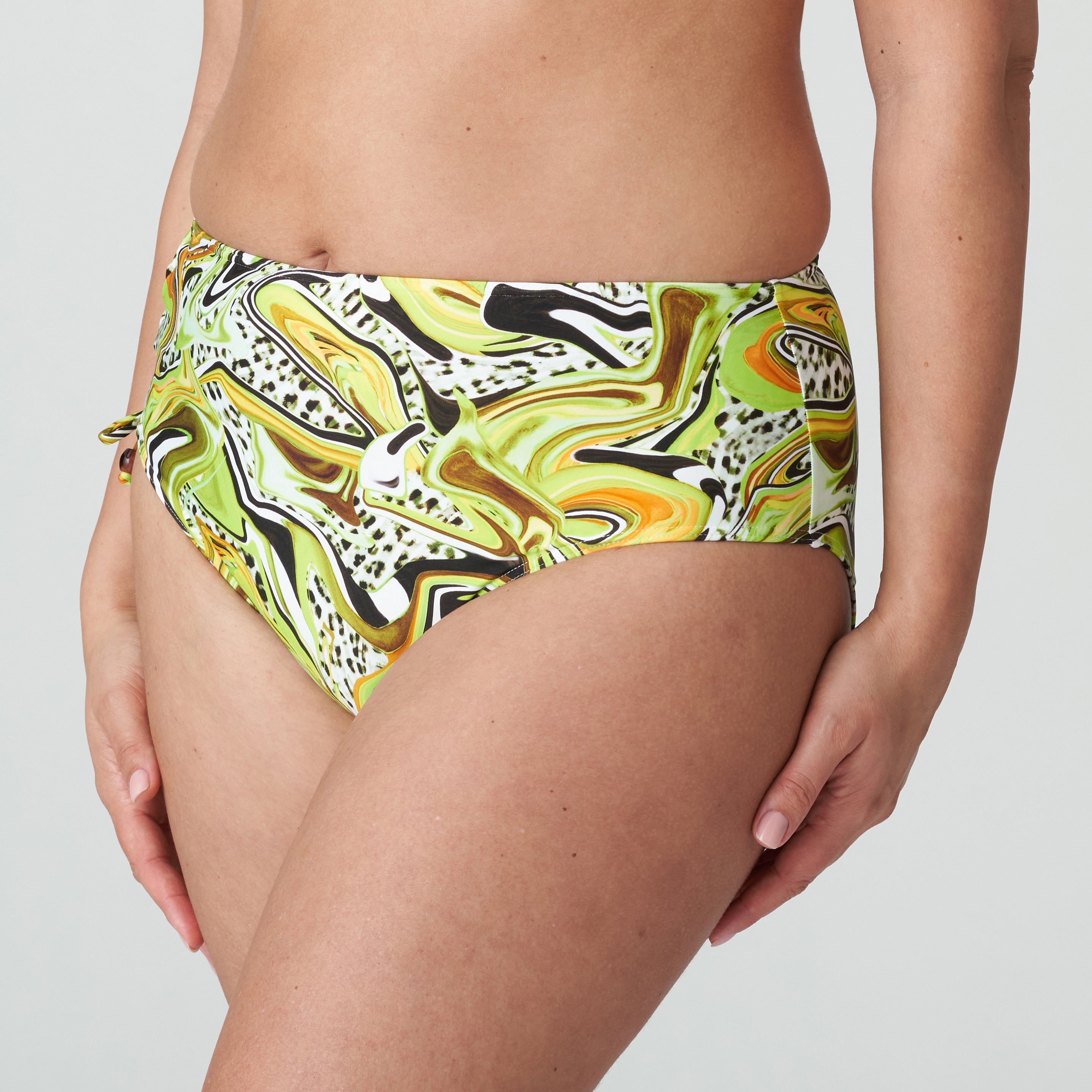 Primadonna Swim Jaguarau Bikini Full Briefs (4011951) Lime Swirl