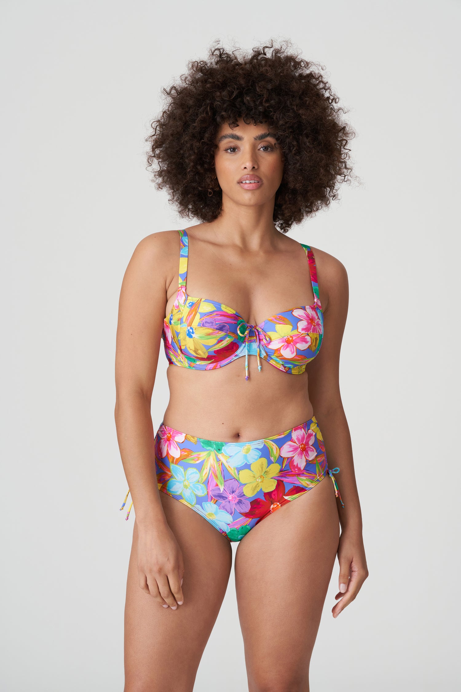 Primadonna Swim Sazan Bikini Full Briefs Ropes (4010752) Blue Bloom