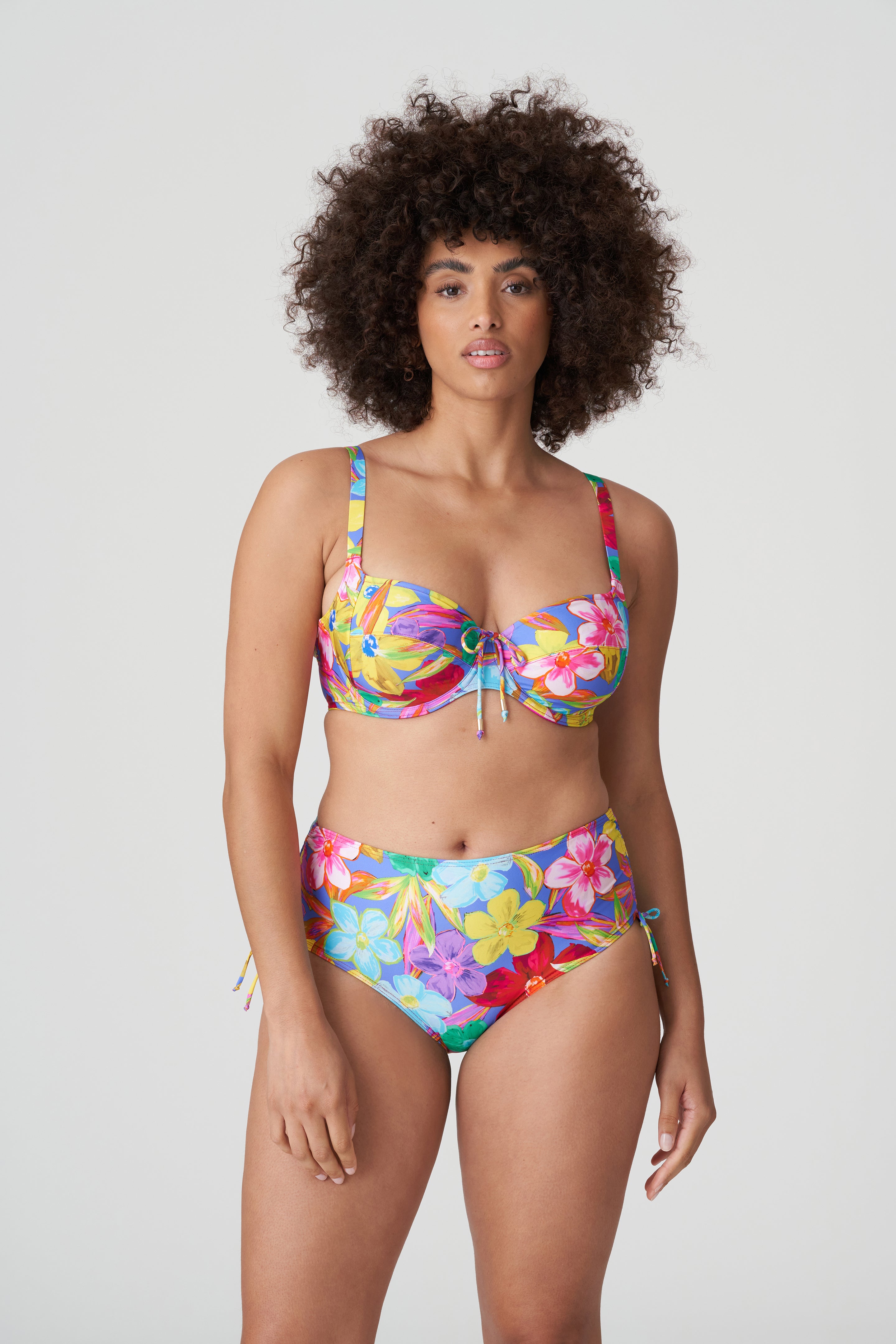 Primadonna Swim Sazan Bikini Full Briefs Ropes (4010752) Blue Bloom