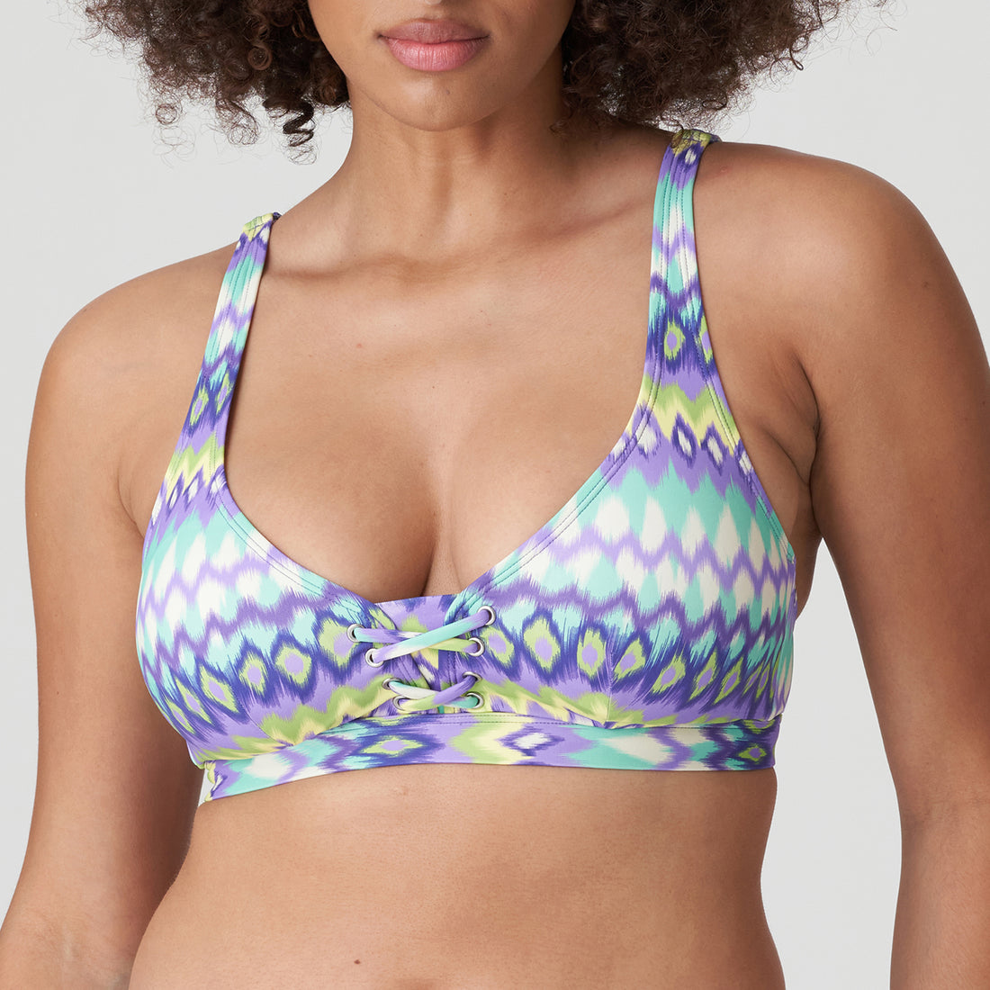 Primadonna Swim Holiday Plunge Bikini Remov. Pads (4007125) Mezcalita Blue