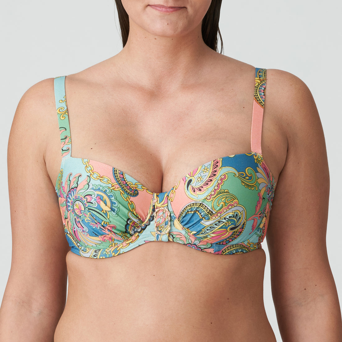 Primadonna Swim Celaya Padded Balcony Bikini Top (4011216) Italian Chic