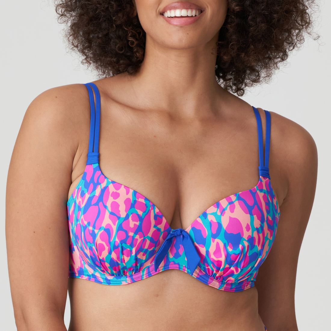 Primadonna Swim Karpen Padded Heartshape Bikini Top (4010614) Electric Blue