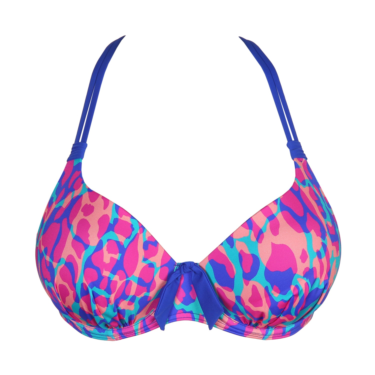 Primadonna Swim Karpen Padded Heartshape Bikini Top (4010614) Electric Blue