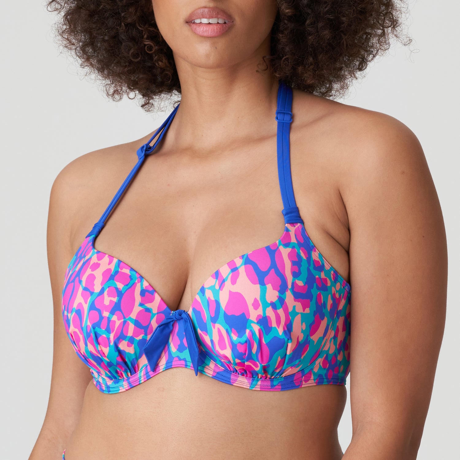 Primadonna Swim Karpen Padded Heartshape Bikini Top (4010614) Electric Blue