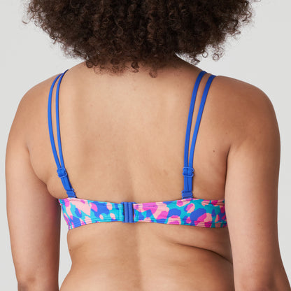 Primadonna Swim Karpen Padded Balcony Bikini Top (4010616) Electric Blue