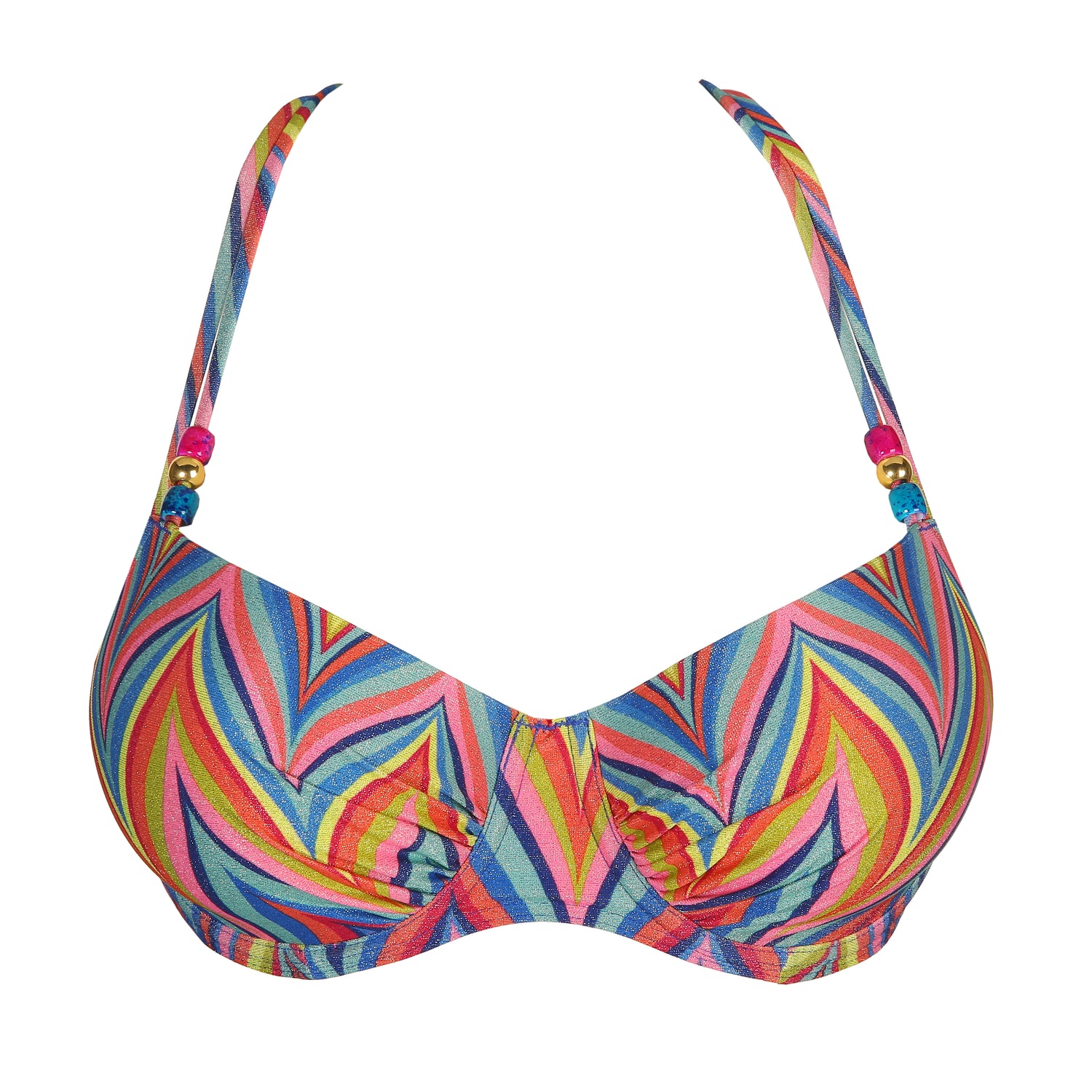 Primadonna Swim Kea Мягкий бикини-топ (4010816) Rainbow Paradise