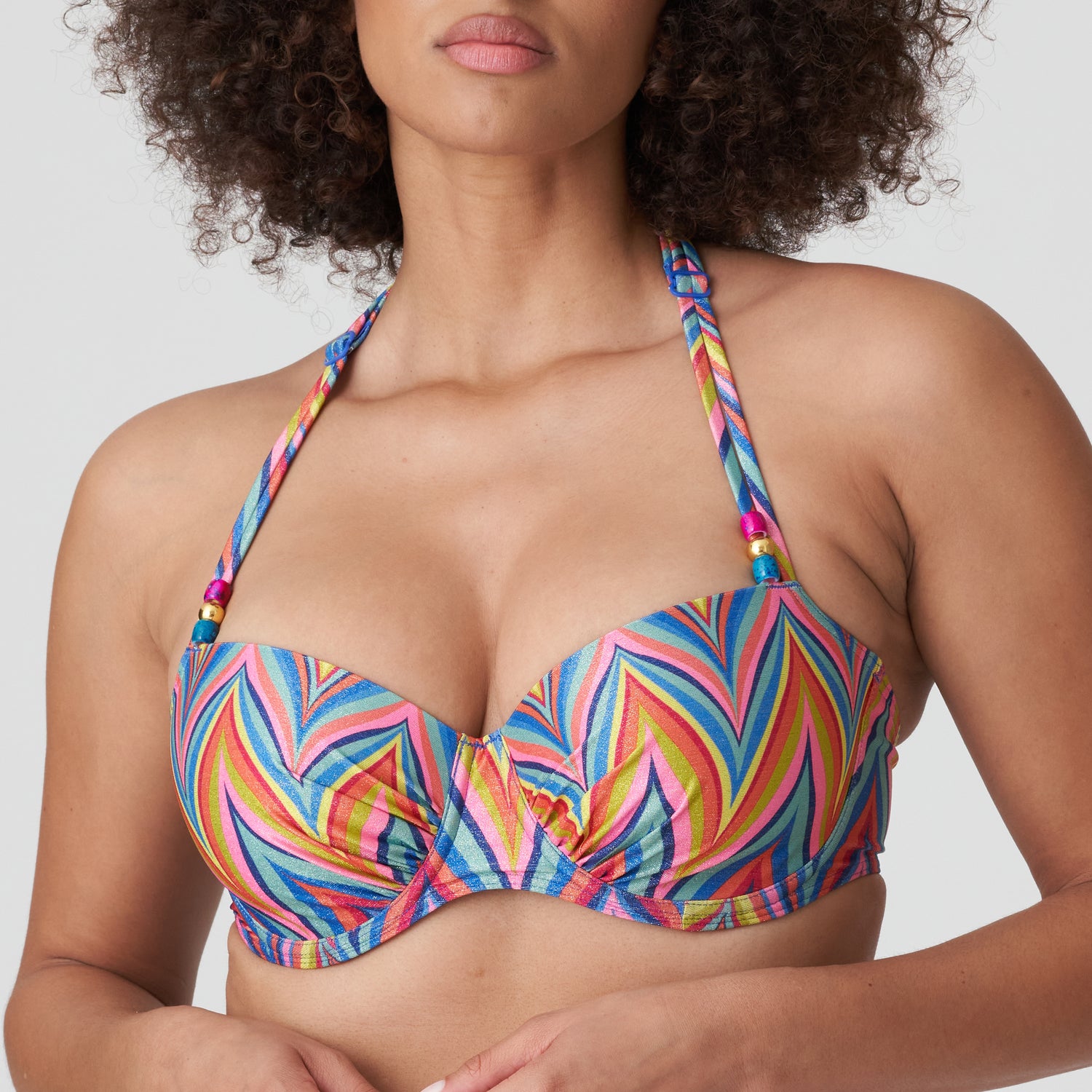 Primadonna Swim Kea Мягкий бикини-топ (4010816) Rainbow Paradise