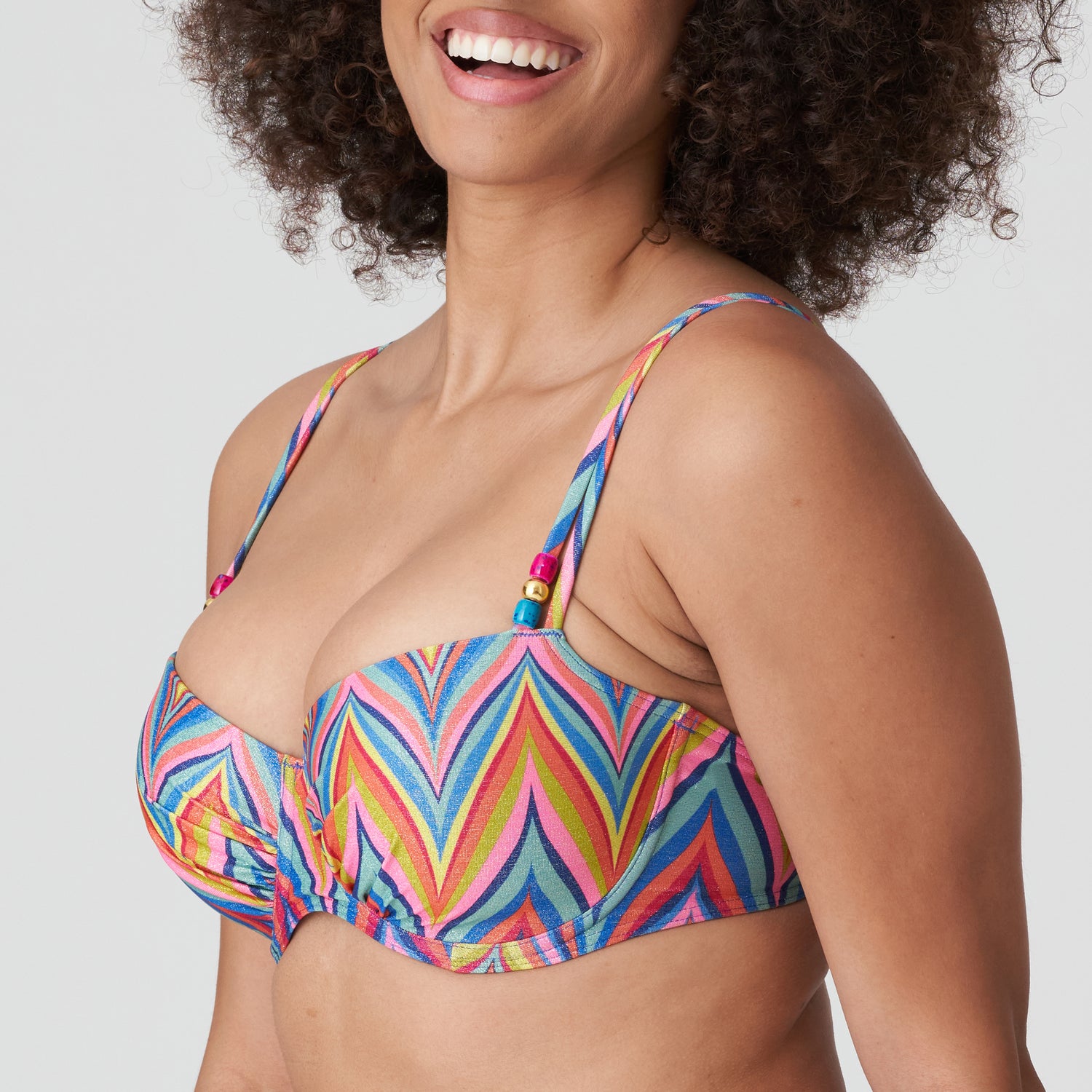 Primadonna Swim Kea Мягкий бикини-топ (4010816) Rainbow Paradise