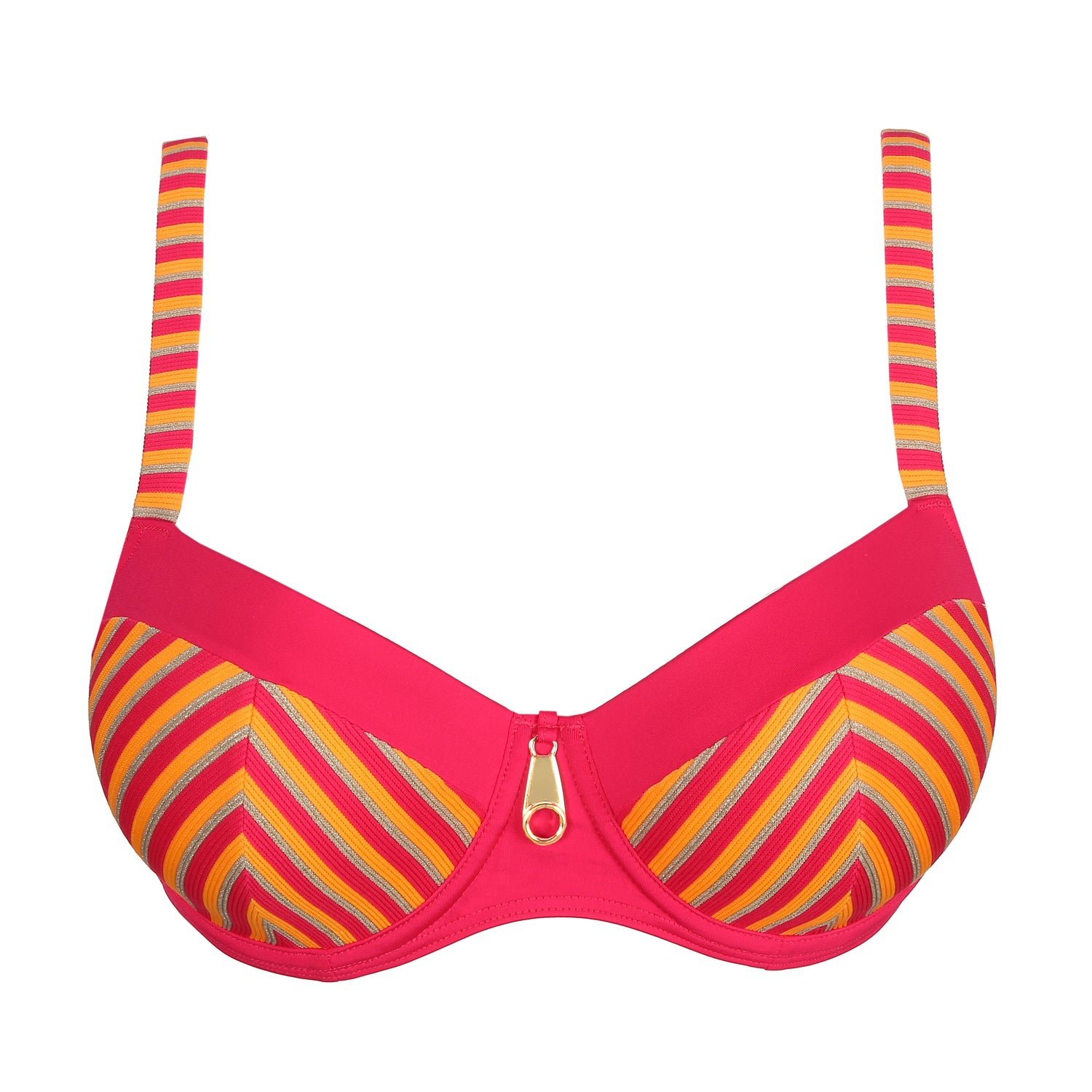 Primadonna Swim La Concha Padded Balcony Bikini Top (4009616) Mai Tai