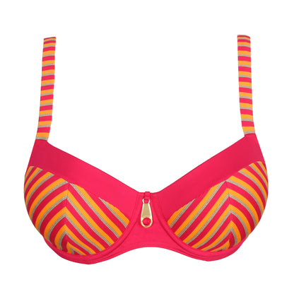 Primadonna Swim La Concha Padded Balcony Bikini Top (4009616) Mai Tai