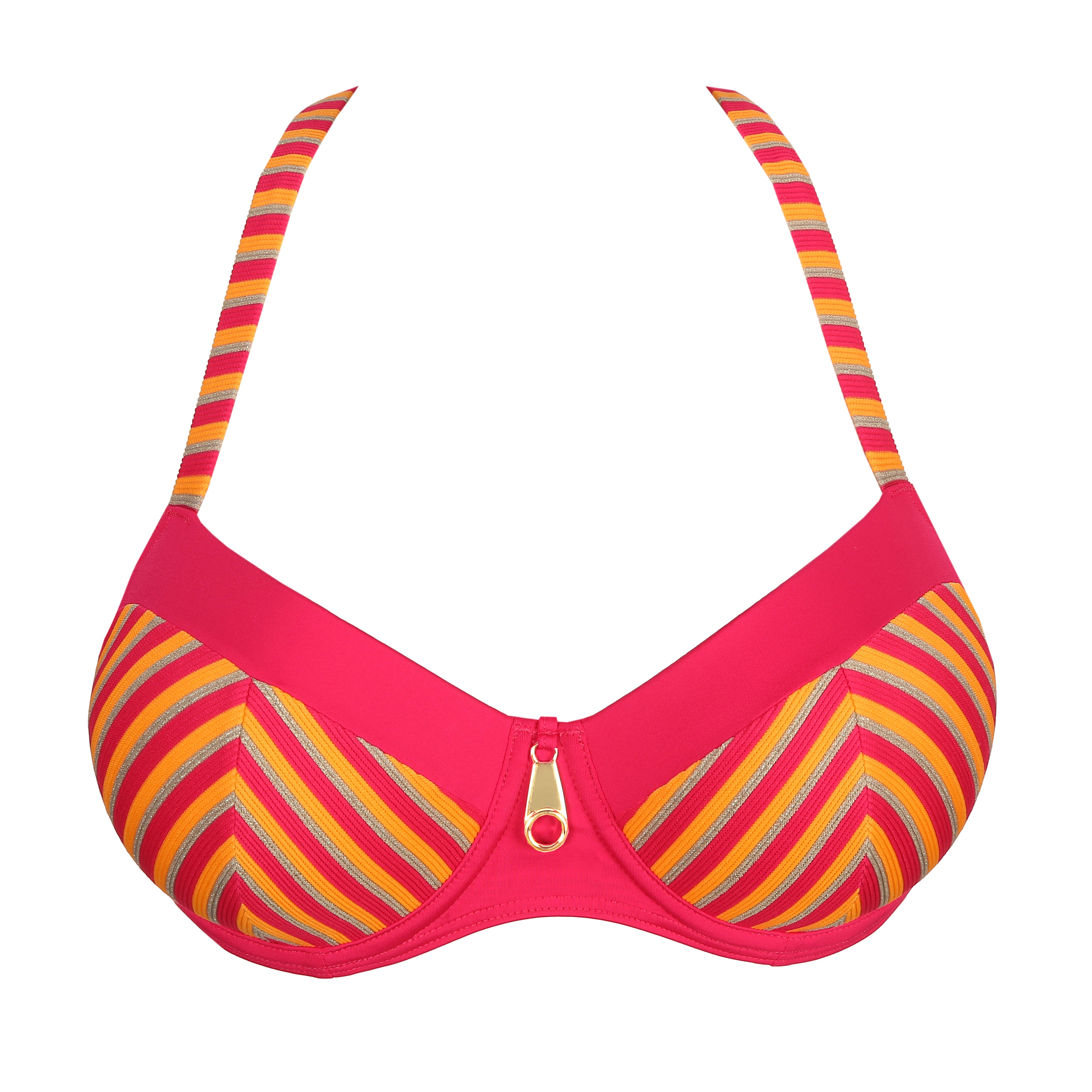 Primadonna Swim La Concha Padded Balcony Bikini Top (4009616) Mai Tai