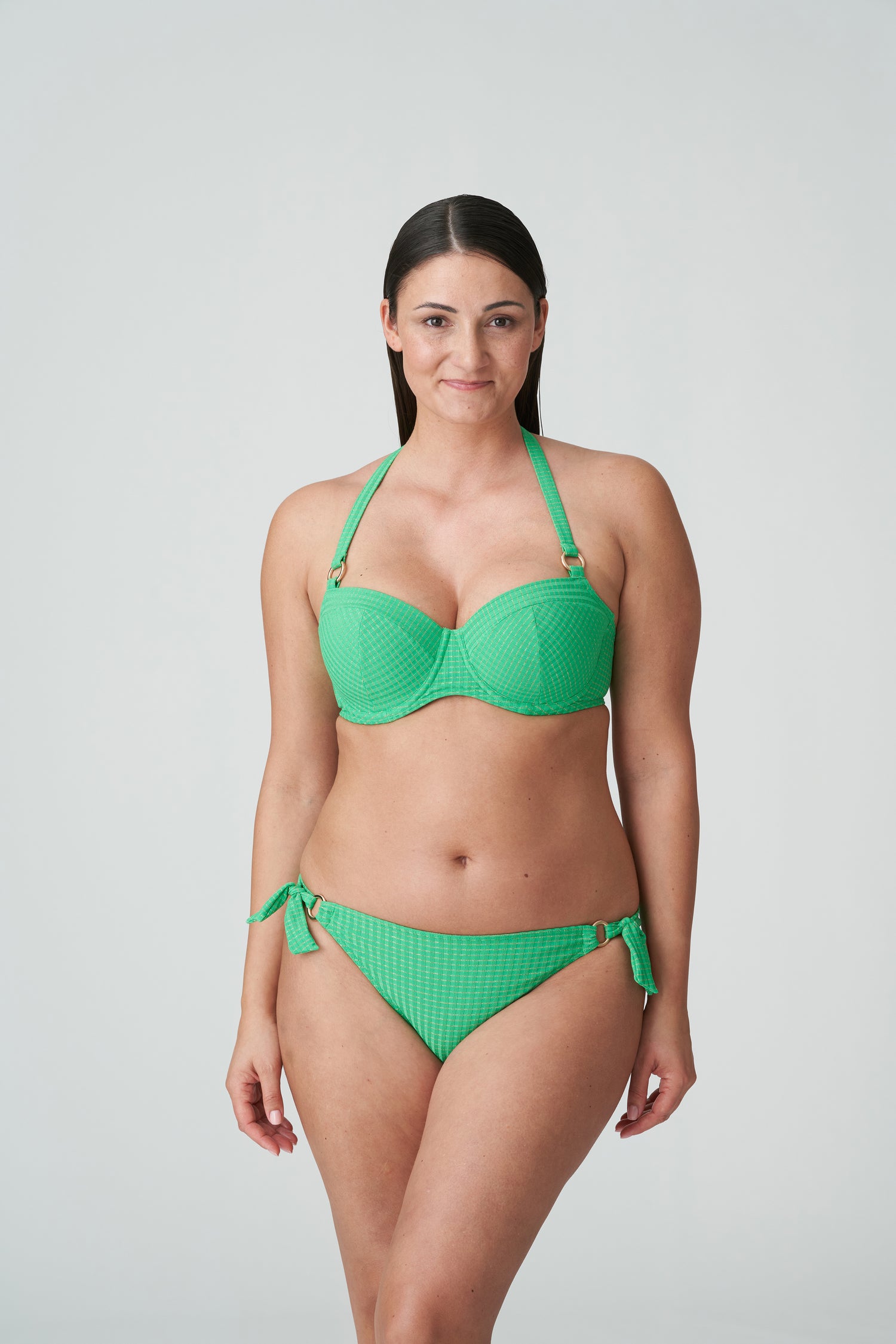 Primadonna Swim Maringa Padded Balcony Bikini Top (4012016) Lush Green