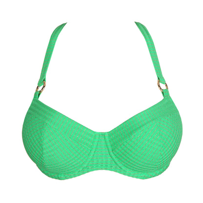 Primadonna Swim Maringa Padded Balcony Bikini Top (4012016) Lush Green