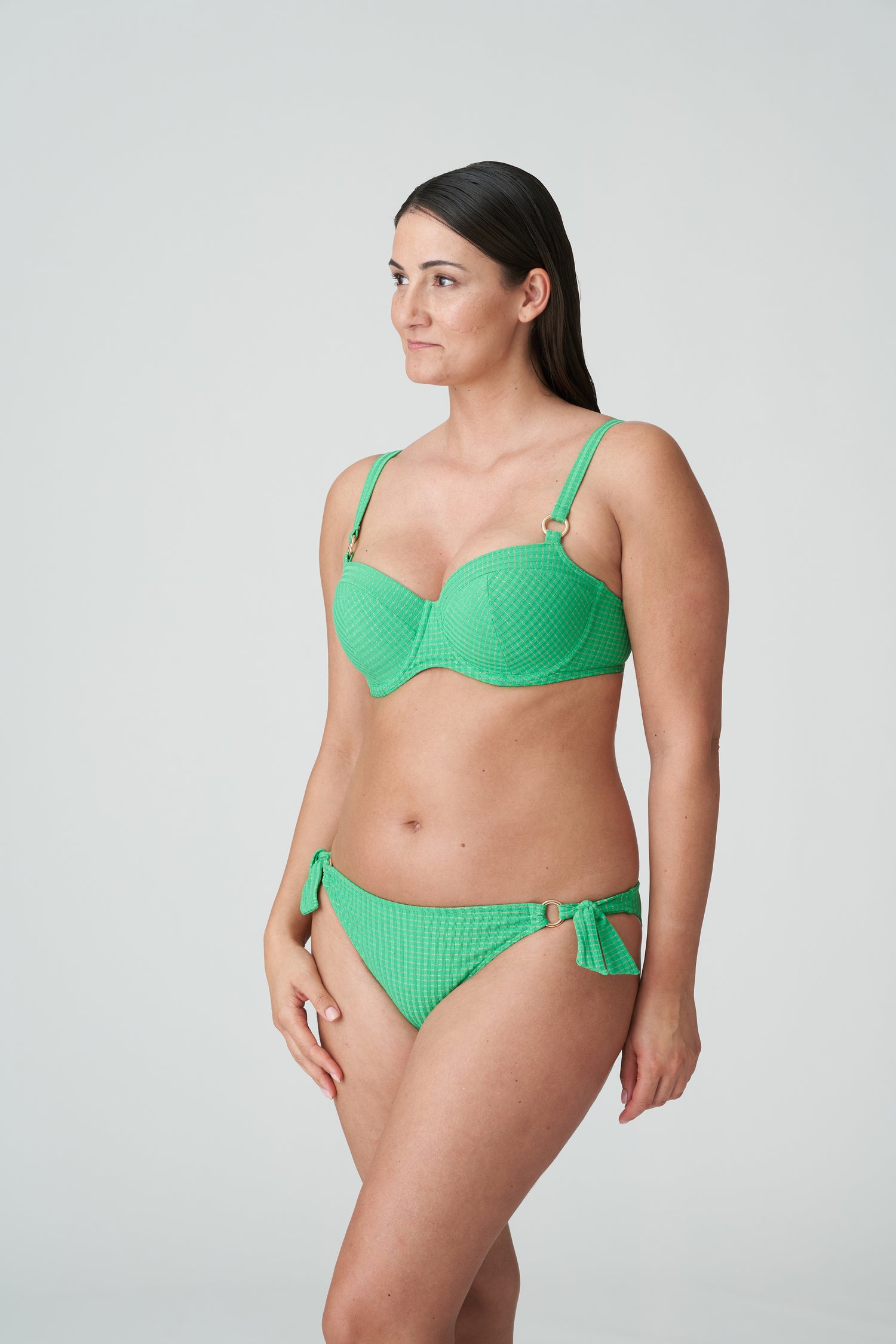 Primadonna Swim Maringa Padded Balcony Bikini Top (4012016) Lush Green