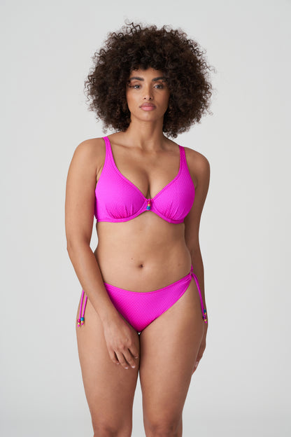 Primadonna Swim Narta Half Padded Plunge Bikini Top (4010319) Cactus Flower