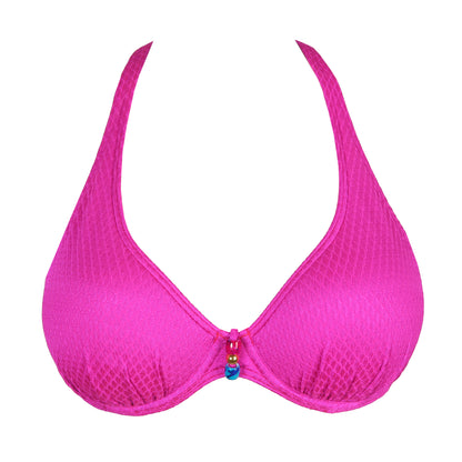 Primadonna Swim Narta Half Padded Plunge Bikini Top (4010319) Cactus Flower