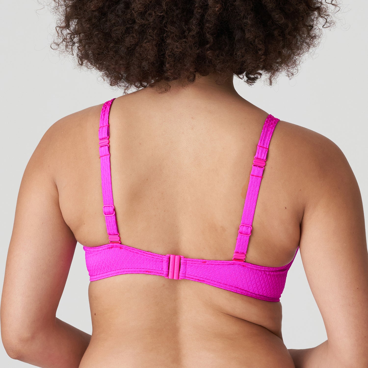 Primadonna Swim Narta Half Padded Plunge Bikini Top (4010319) Cactus Flower